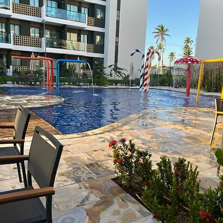Mana Beach - Flat mobiliado em Muro Alto-3